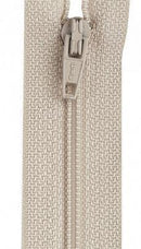 Coats and Clark All Purpose Polyester Zipper Ecru 16" F72/16/16 - sewjersey.com