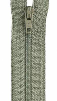 Coats and Clark All Purpose Polyester Zipper Green Linen 7" F72/7/347