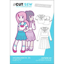 Cut/Sew Patternmaking Seifuku Cosplay Sewing Pattern Sizes XS - 3XL