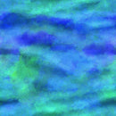 Fabric swatch of 108" wide fabric featuring an abstract aurora 