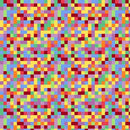 Dear Stella Game Over Pixel Camo STELLA-D3448 Multi 100% Cotton Fabric 44/45" wide - Sewjersey.com