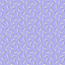 Pattern of white lightning bolts tossed on a purple background