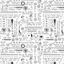 Dear Stella Sweary Stitching White STELLA-DPJ3098 WHITE