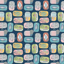 Dear Stella Wanderlust Partners in Brine STELLA-D3420 IRIS 100% Cotton Fabric Digital Print 44/45" wide