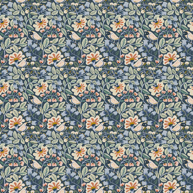 Dear Stella Willow by Clara Jean Finches Multi STELLA-DCJ3018  MULTI - sewjersey.com