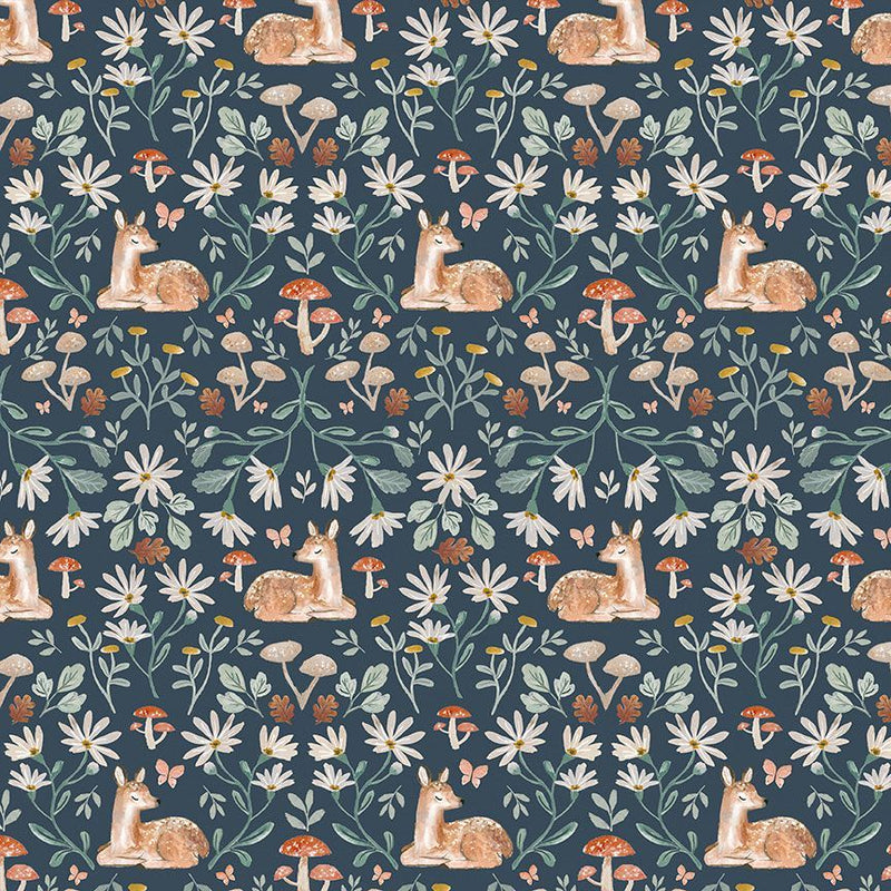 Dear Stella Willow by Clara Jean Sleepy Fawn Multi STELLA-DCJ3011 MULTI - sewjersey.com