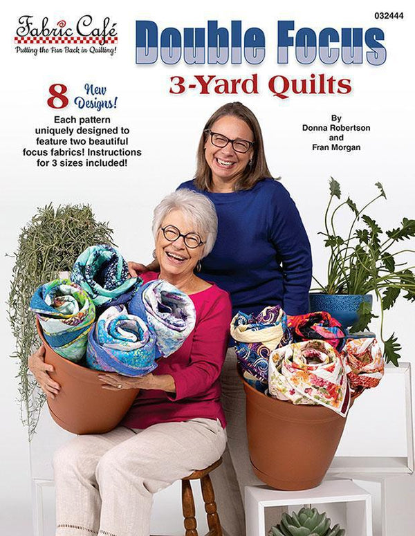 Double Focus 3-Yard Quilts FC 032444 Fabric Cafe Front Cover