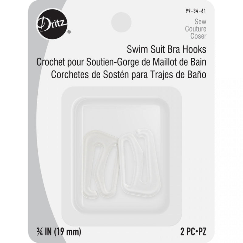 Dritz Swim Suit Bra Hooks 3/4" 99-34-61
