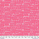 Free Spirit Bonjour Paris Oui Oui Pink by Anna Keenan Higgins - PWAK023.XPINK - sewjersey.com