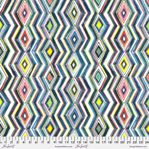 Free Spirit Flowerfields by Sarah Campbell Echoes Black - PWSH023.BLACK - sewjersey.com