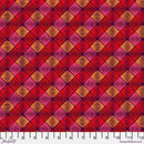 Free Spirit Log Tavern Road by William Reue Bunchberry Scarlet - PWWR024.SCARLET - Sewjersey.com