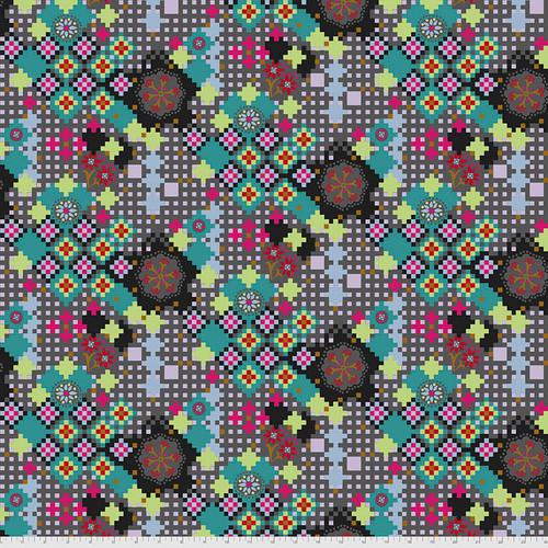 Free Spirit Love Always, AM Postage Due Kaleidoscope PWAH068.KALEIDOSCOPE - sewjersey.com