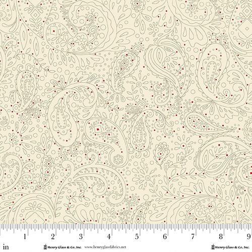 Henry Glass Buttercream and Brickle Bits 1952-40 Cream