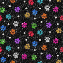 Henry Glass Diva Pups 1739-99 Black  - sewjersey.com