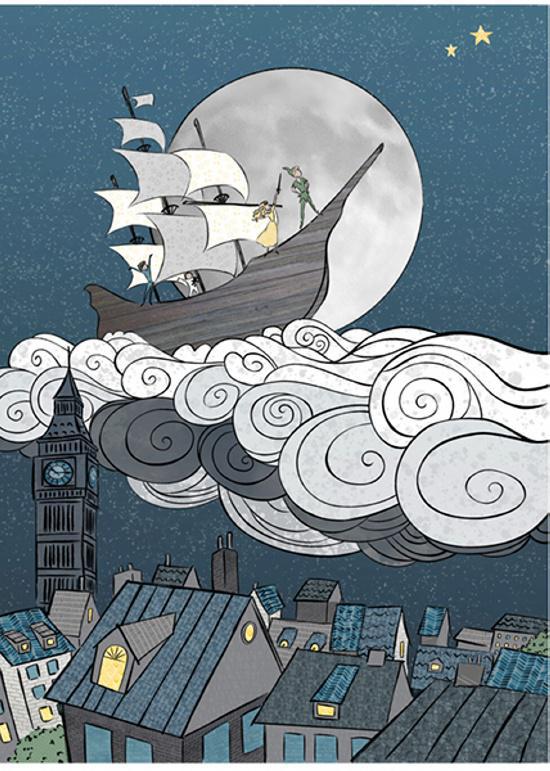 Hoffman The Storybook Collection: We can Fly panel - R4659 - sewjersey.com