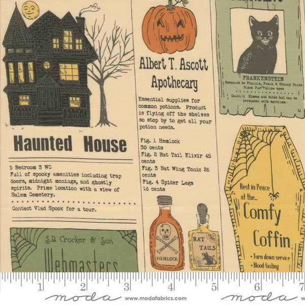 Home Sweet Haunt Bone 20910 11 Moda