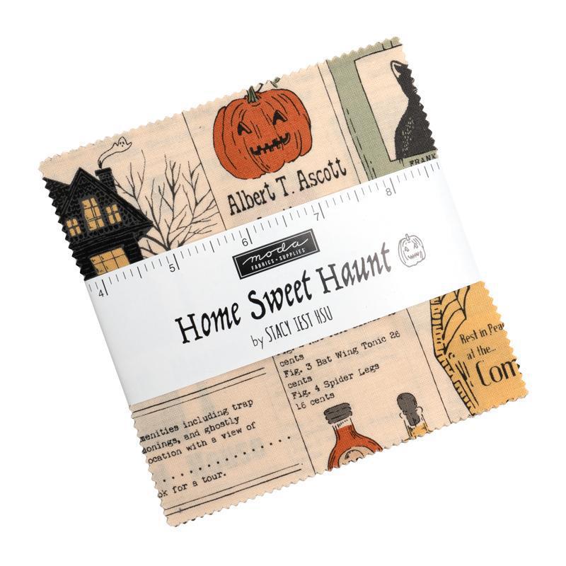 Home Sweet Haunt Charm Pack 20910PP Moda Precuts