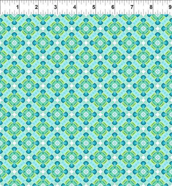 In the Beginning Dragon Friends Teal Geo 5 10DF-1