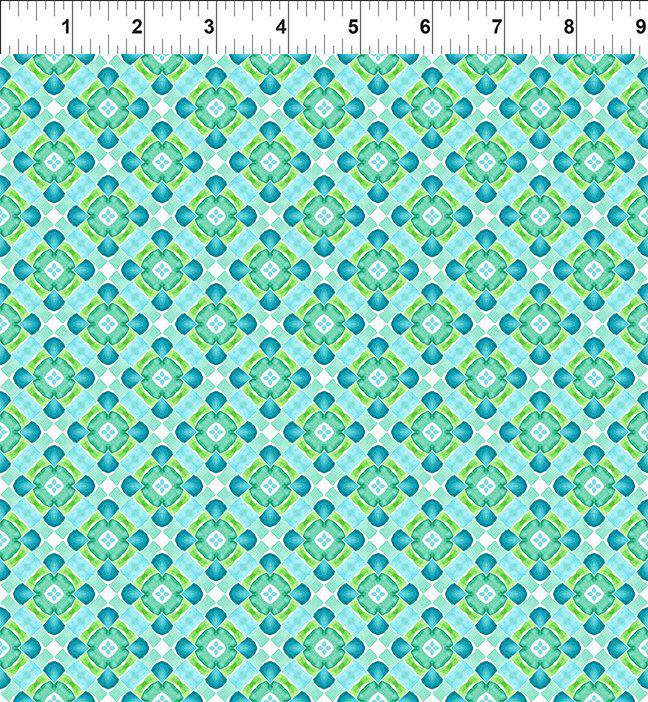 In the Beginning Dragon Friends Teal Geo 5 10DF-1