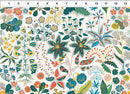 In the Beginning Fabrics Whimsy - Garden - Cream 1WMS1