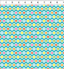 In the Beginning Space Buddies Circle Stars Teal 8SBS-1