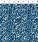 In the Beginning Whimsy - Butterflies - Blue 7WMS1 - sewjersey.com