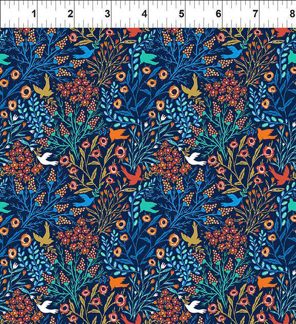 In the Beginning Whimsy - Doves - Cream 9WMS1 - sewjersey.com