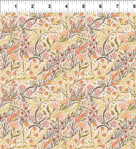 In the Beginning Whimsy - Sweet - Peach 17WMS1 - sewjersey.com