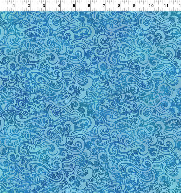 In the Beginning Wonders of the Ocean Blue Waves 10WO-1 Blue Waves