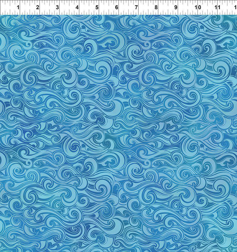 In the Beginning Wonders of the Ocean Blue Waves 10WO-1 Blue Waves