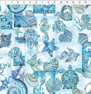 In the Beginning Wonders of the Ocean Collage 3WO-1 Collage