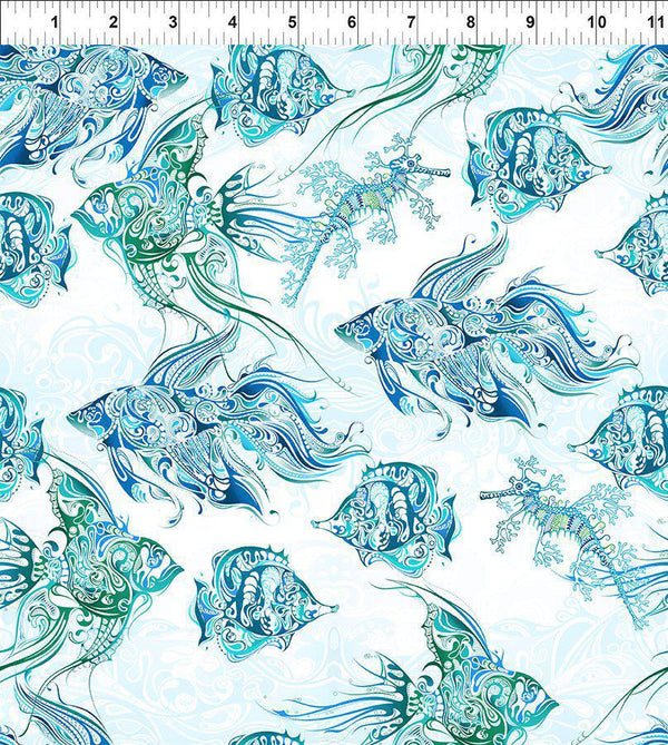 In the Beginning Wonders of the Ocean Fish 4WO-1 Fish