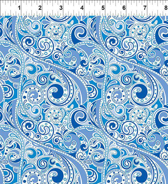 In the Beginning Wonders of the Ocean Sea Swirls 9WO-1 Sea Swirls