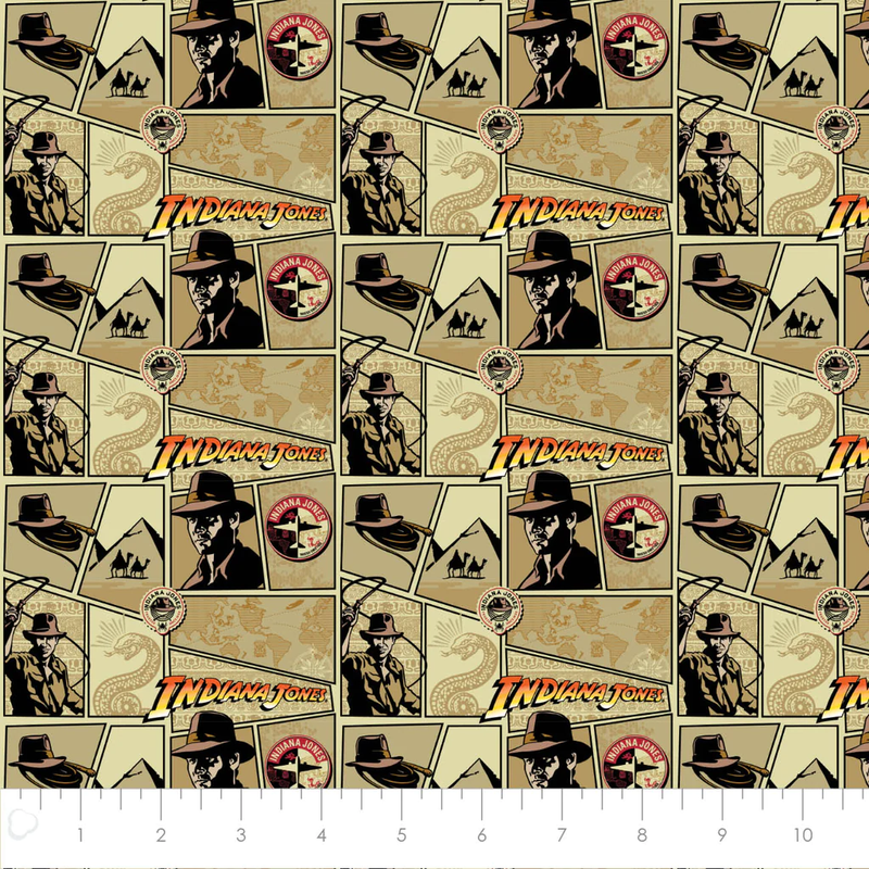 Indiana Jones Collection - Indiana Frames - Cream - Cotton