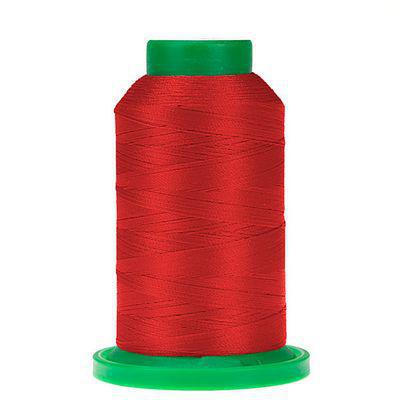 Isacord 1000m Polyester - Poppy 1703 - sewjersey.com