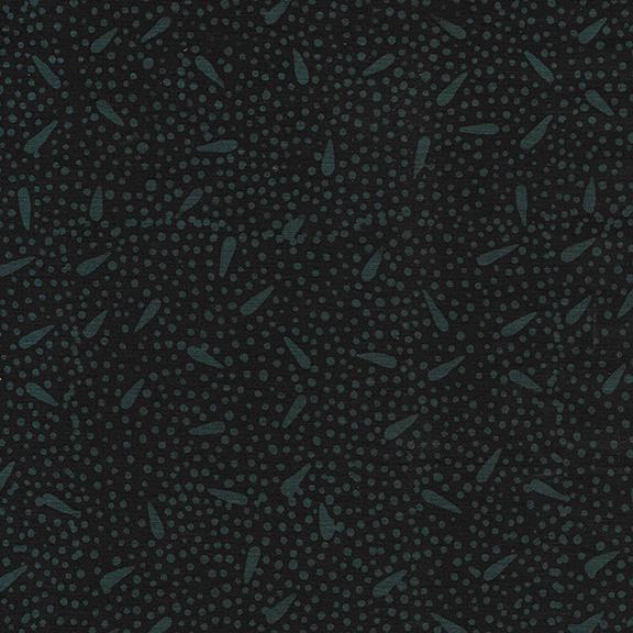 Island Batik Flora Nova Petals Black Charcoal 112428780