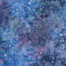 Island Batik Midnight Garden Large Floral Mix Multi Blue Purple 712408828