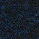 Island Batik Poppies Floral Blue Midnight Blue 122456595