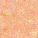 Island Batik Tranquil Moments Stitched Circles Orange Marmalade 812405256