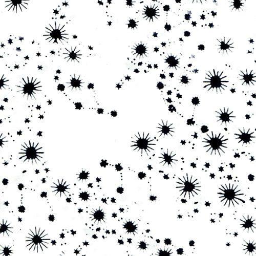 Island Batiks Constellations Black and White 522403700 - sewjersey.com
