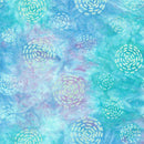 Island Batiks Stitched Circles Multi Blue Pink Confetti 812405827 - sewjersey.com