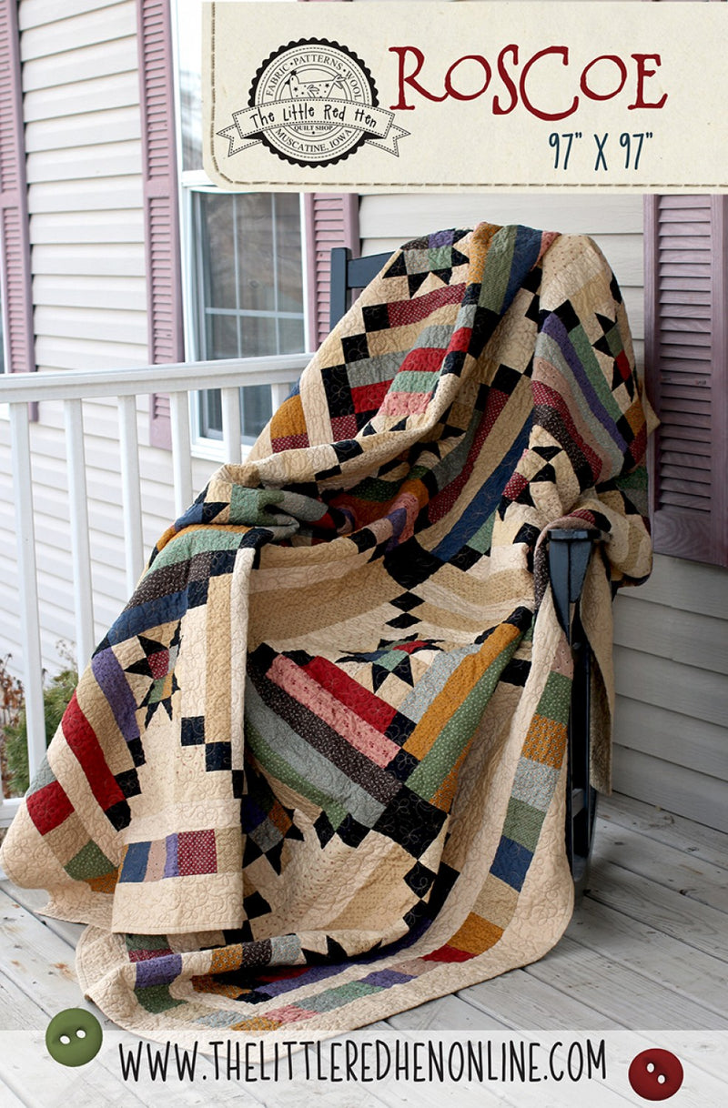 Roscoe Quilt Pattern - Sewjersey.com