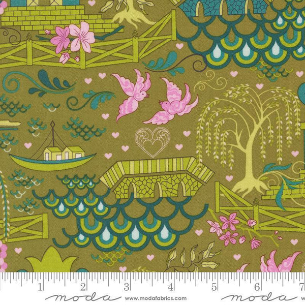 Legendary Love Avocado 45050 17 Moda  - sewjersey.com