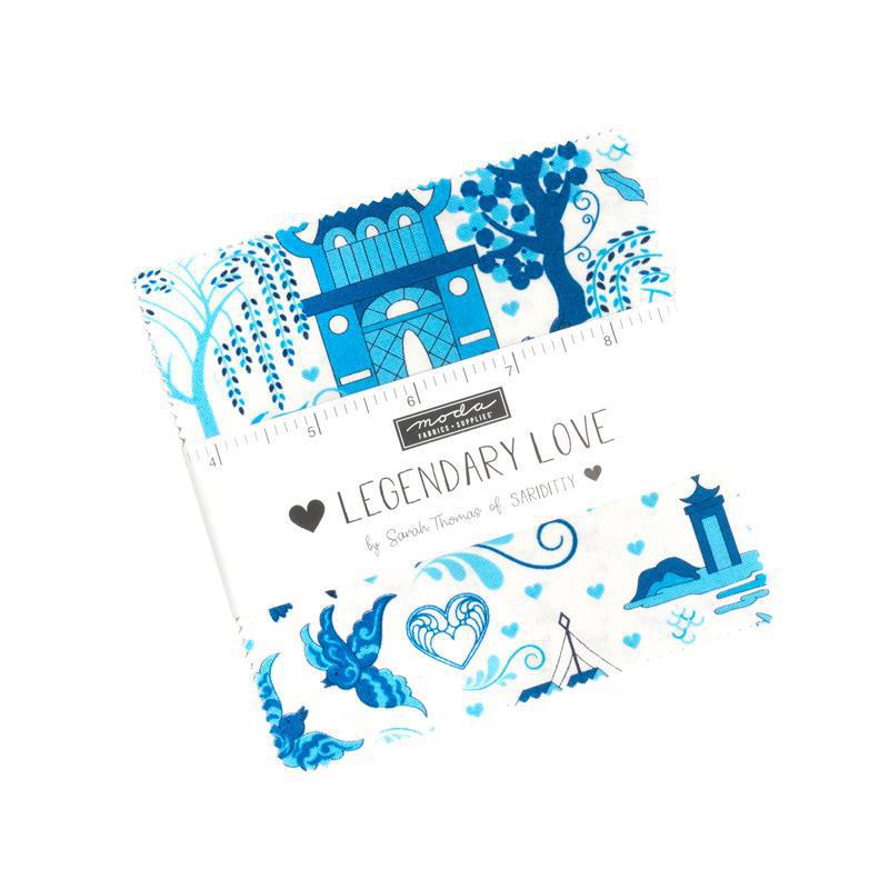 Legendary Love Charm Pack 45050PP Moda Precuts - sewjersey.com