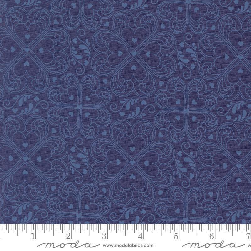 Legendary Love Navy 45054 12 Moda - sewjersey.com