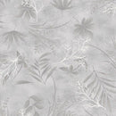 Marcus Fabrics 108" Wideback Leaves Gray R360760D GRAY - sewjersey.com