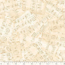 Marcus Fabrics 108" Wideback Music Notes Cream R360956D Cream