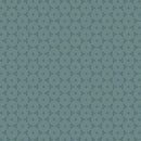 A repeating geometric pattern in muted blue-gray and teal tones, filling the entire frame.