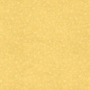 Yellow fabric with small white cross patterns