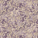 Floral patterned fabric with purple and beige colors